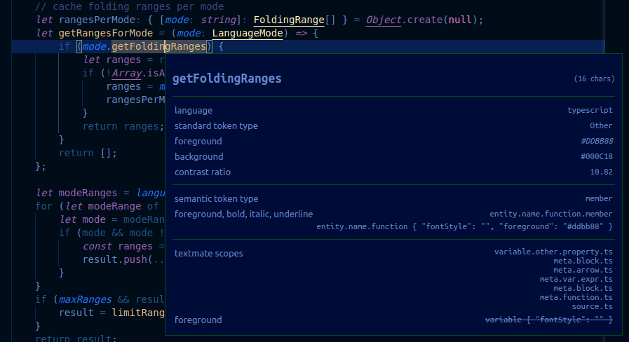Syntax Highlight Guide Visual Studio Code Extension API
