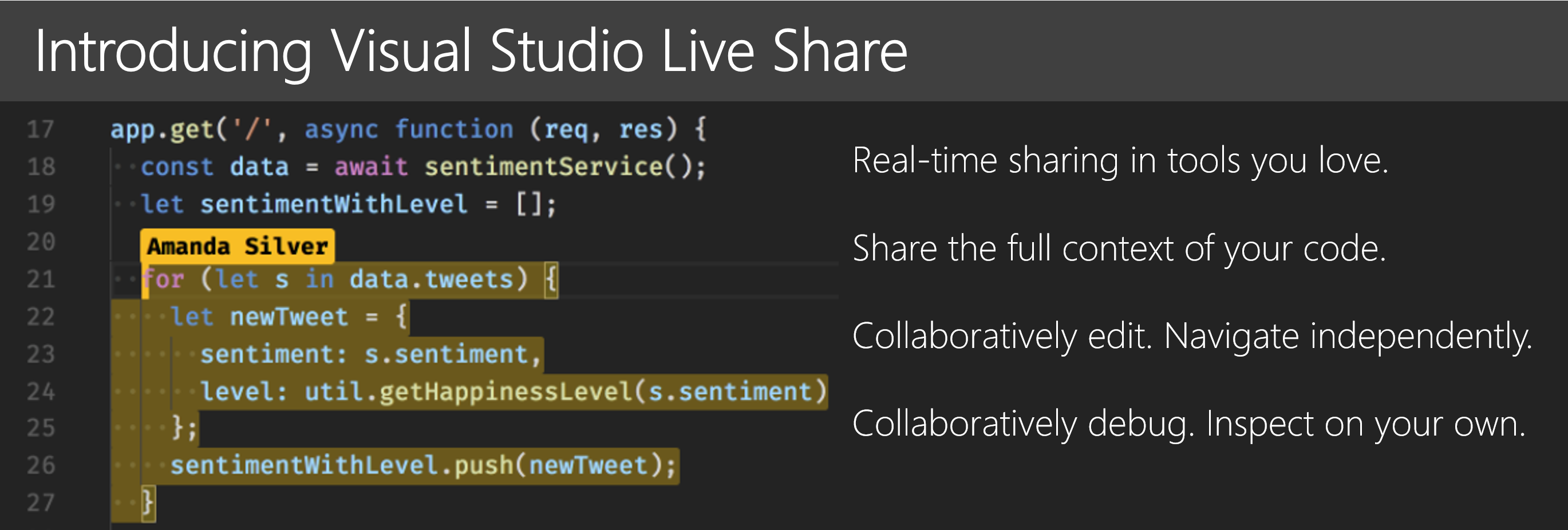 Introducing Visual Studio Live Share