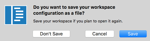 save workspace dialog