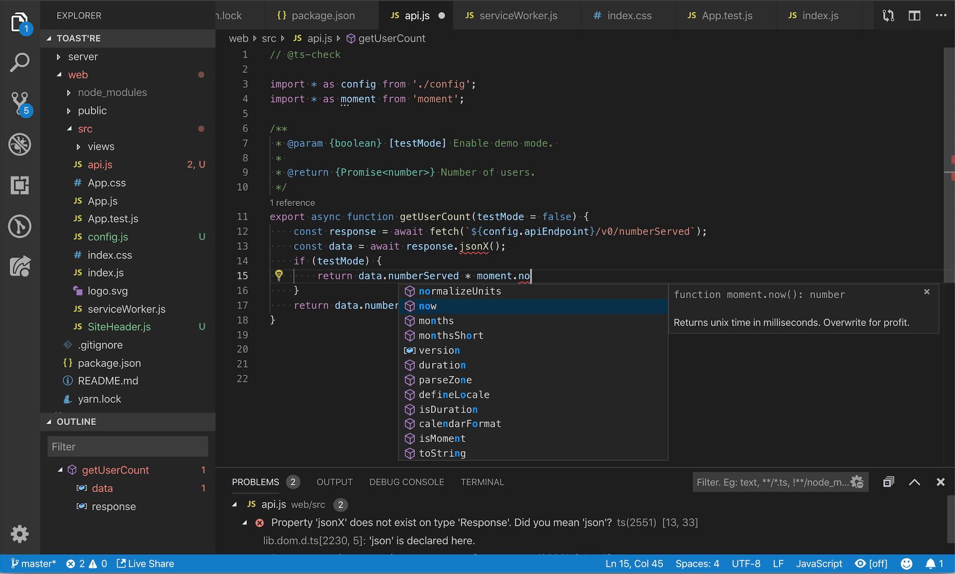 Getting Started With Visual Studio Code Javascript Naaapex