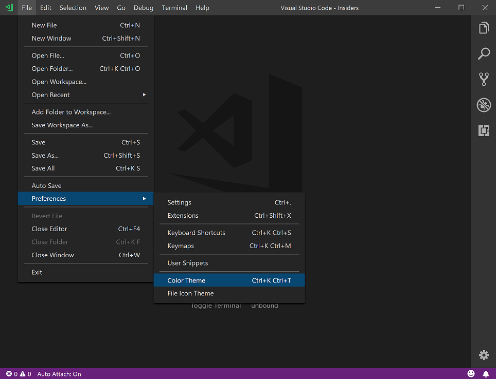 Visual Studio Code August 2018