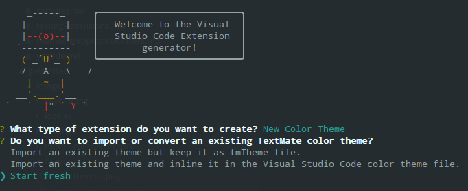 Color Theme | Visual Studio Code Extension API