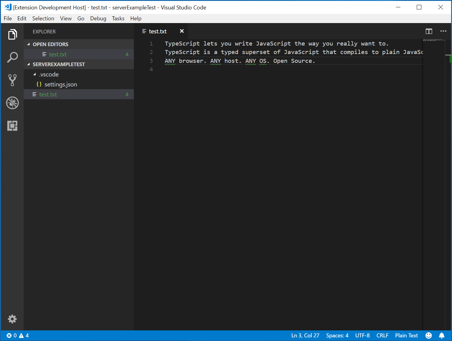 TypeScript Programming with Visual Studio Code