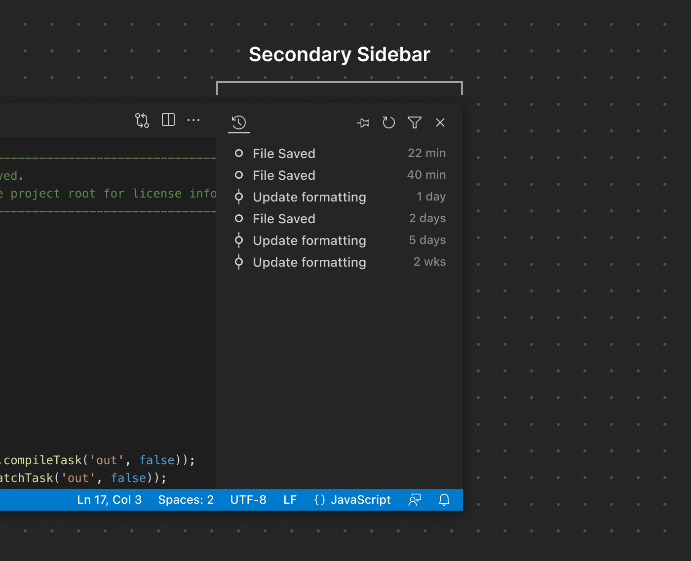 Sidebars | Visual Studio Code Extension API