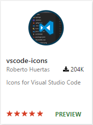 File and Folder Icons in Visual Studio Code