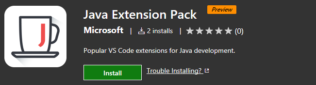 Java extension pack