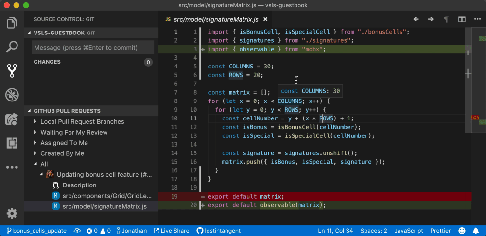 Navigating into a Mobx repo