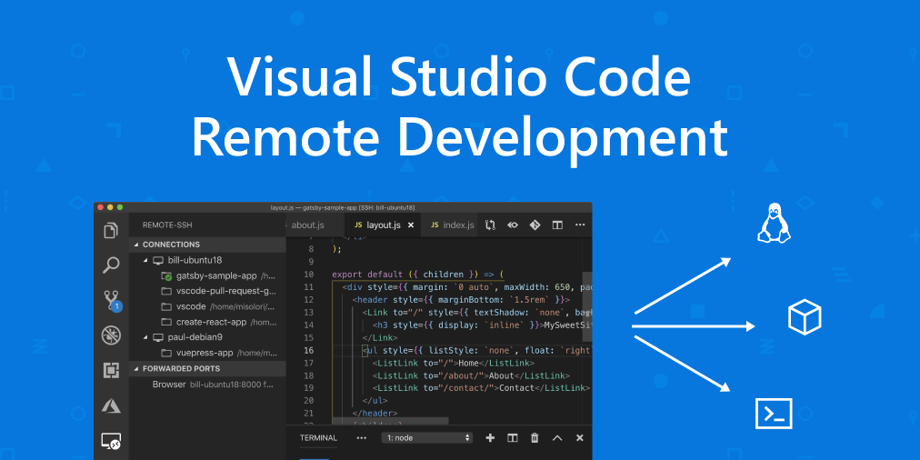 Remote Development with Visual Studio Code image