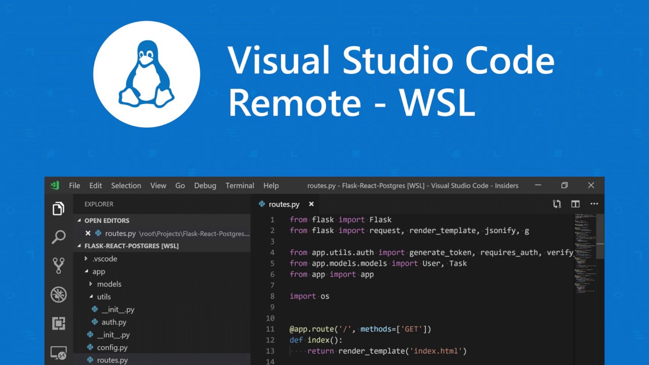 Watch Visual Studio Code WSL on YouTube (opens in new tab).