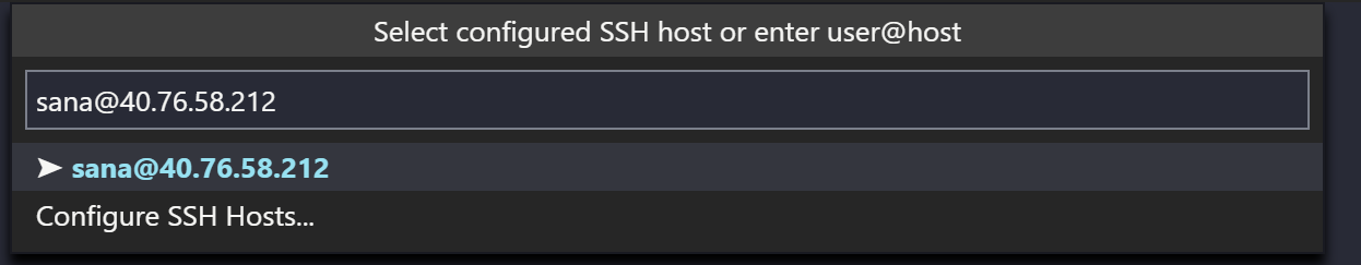 Set user and host name