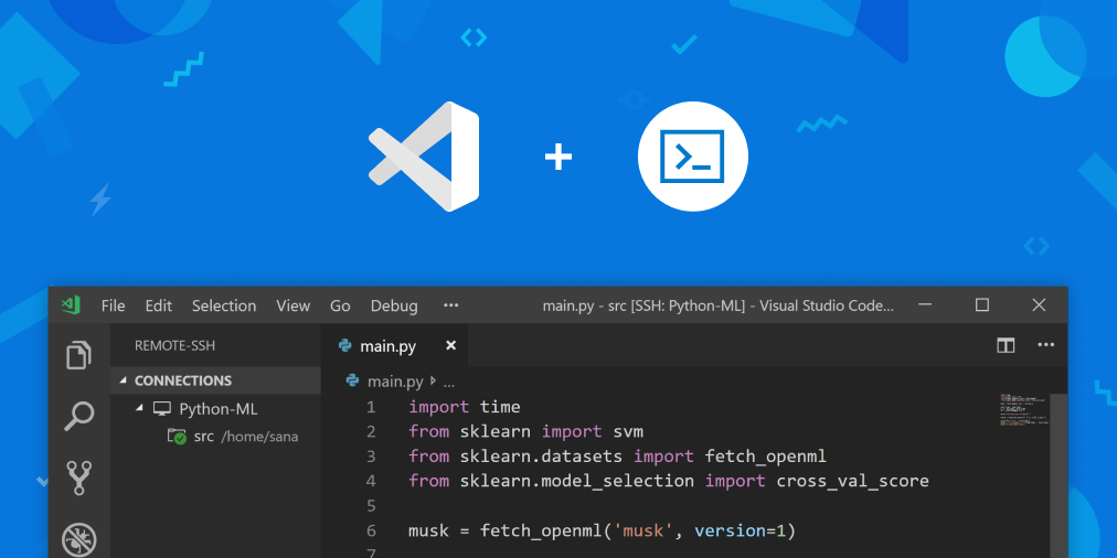 Remote SSH access with Visual Studio Code