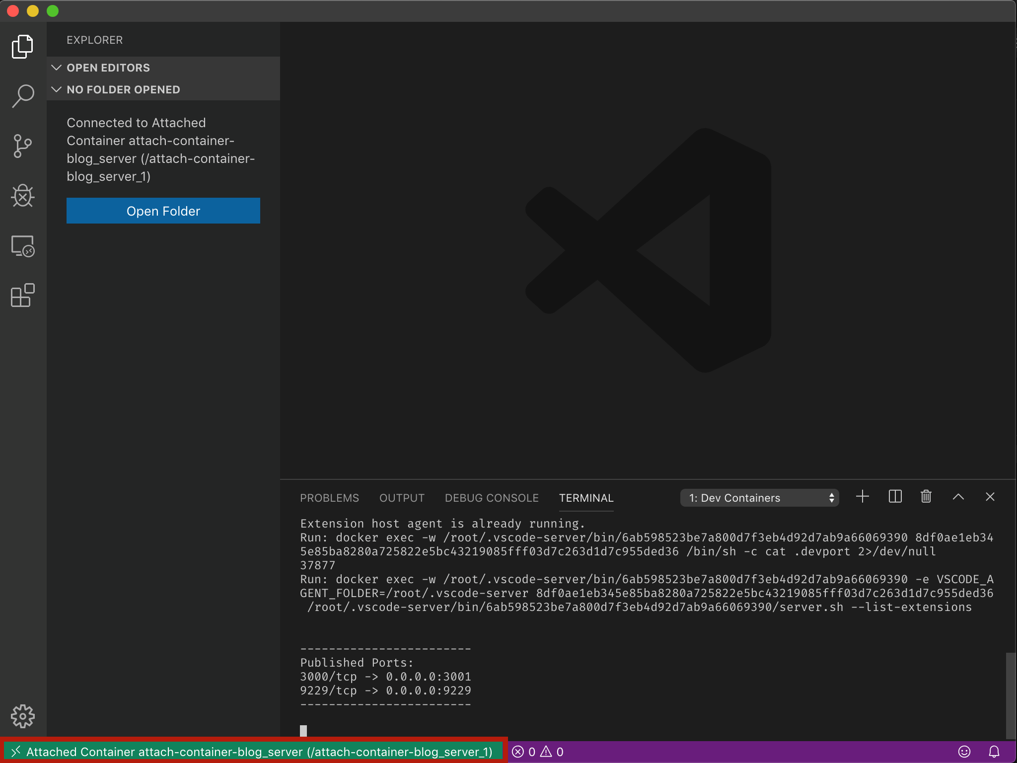 Inspecting Docker Containers With Visual Studio Code