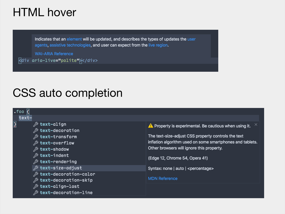 Custom Data Format: Evolving HTML and CSS language features