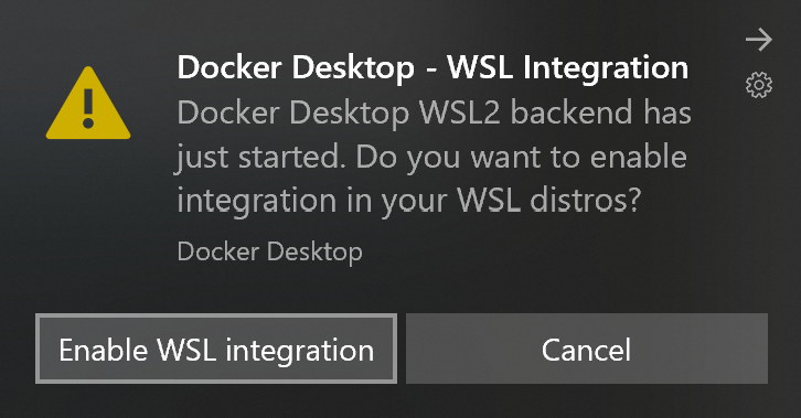 Docker Desktop Wsl1