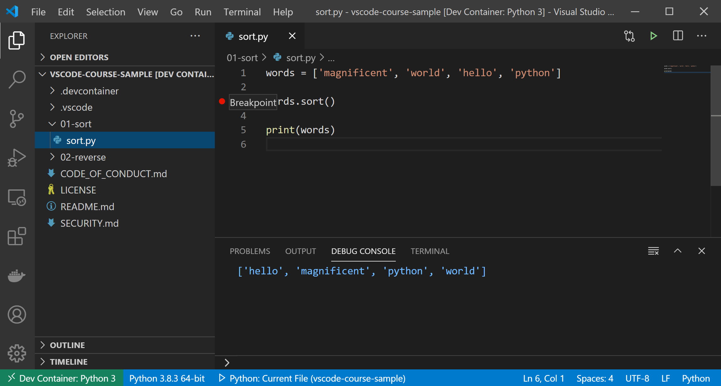 how to create a class in visual studio code python 2019