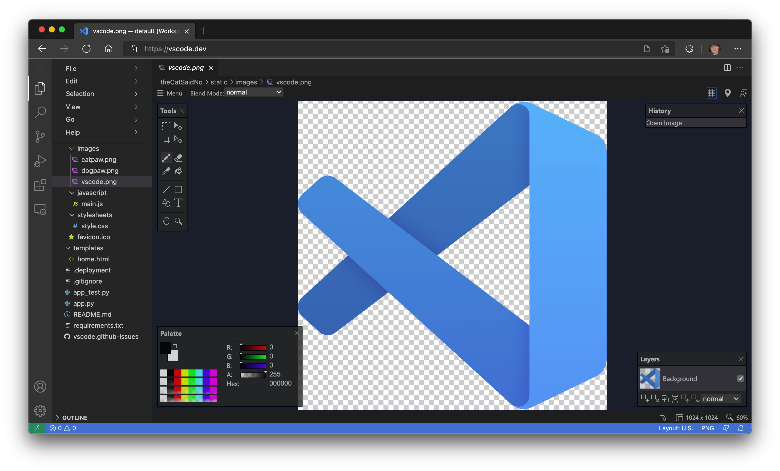 Vscode Dev Visual Studio Code For The Web