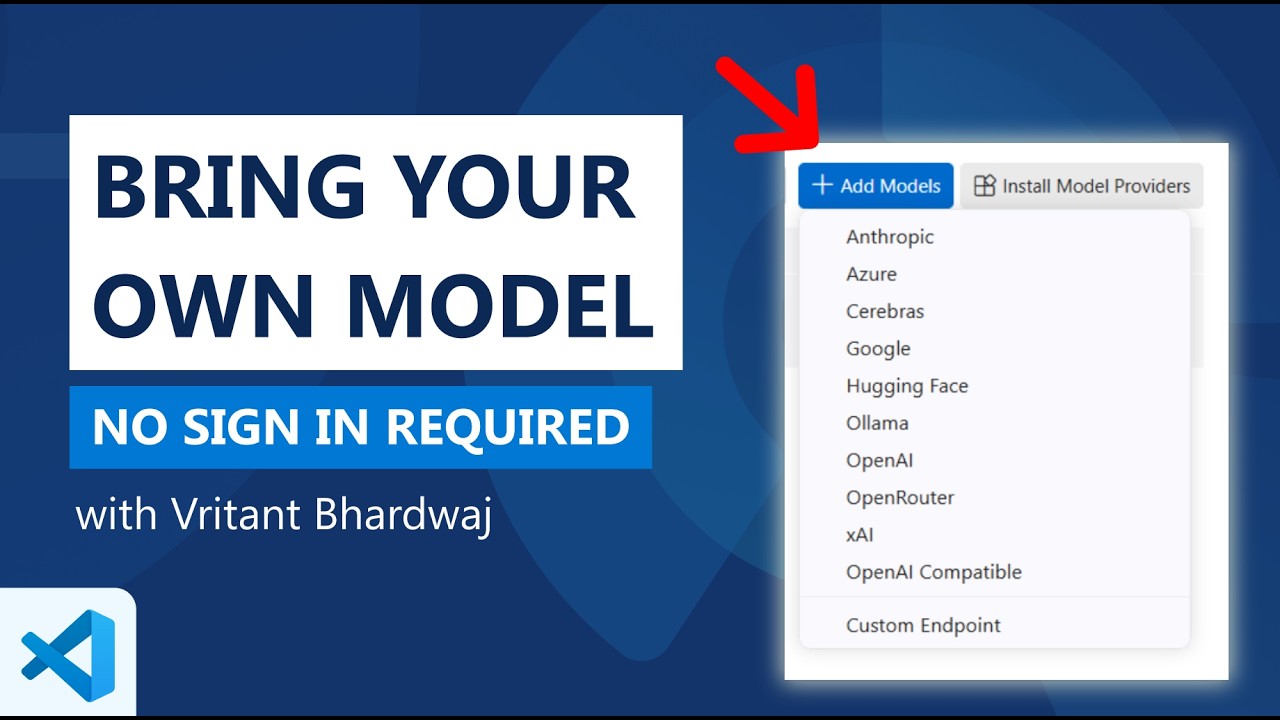 Watch Bring Your Own AI... No Sign-In Required! on YouTube (opens in new tab).