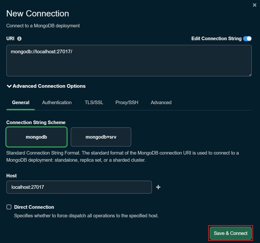 mac mongodb driver for node