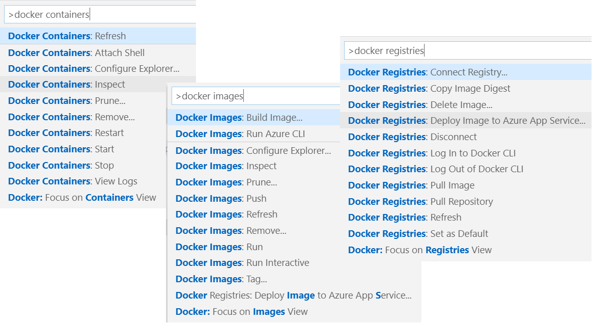 docker run image command network