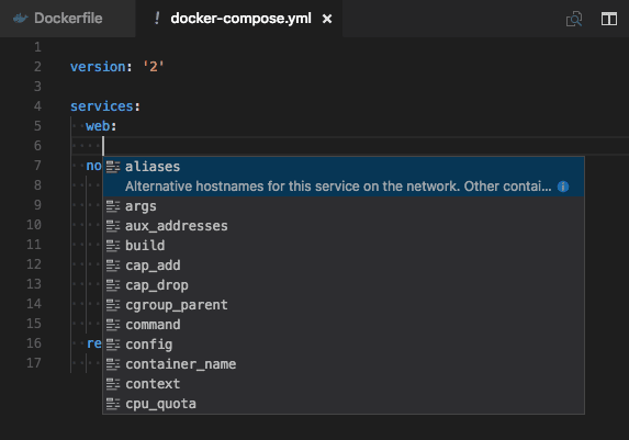 Docker for visual studio code что это