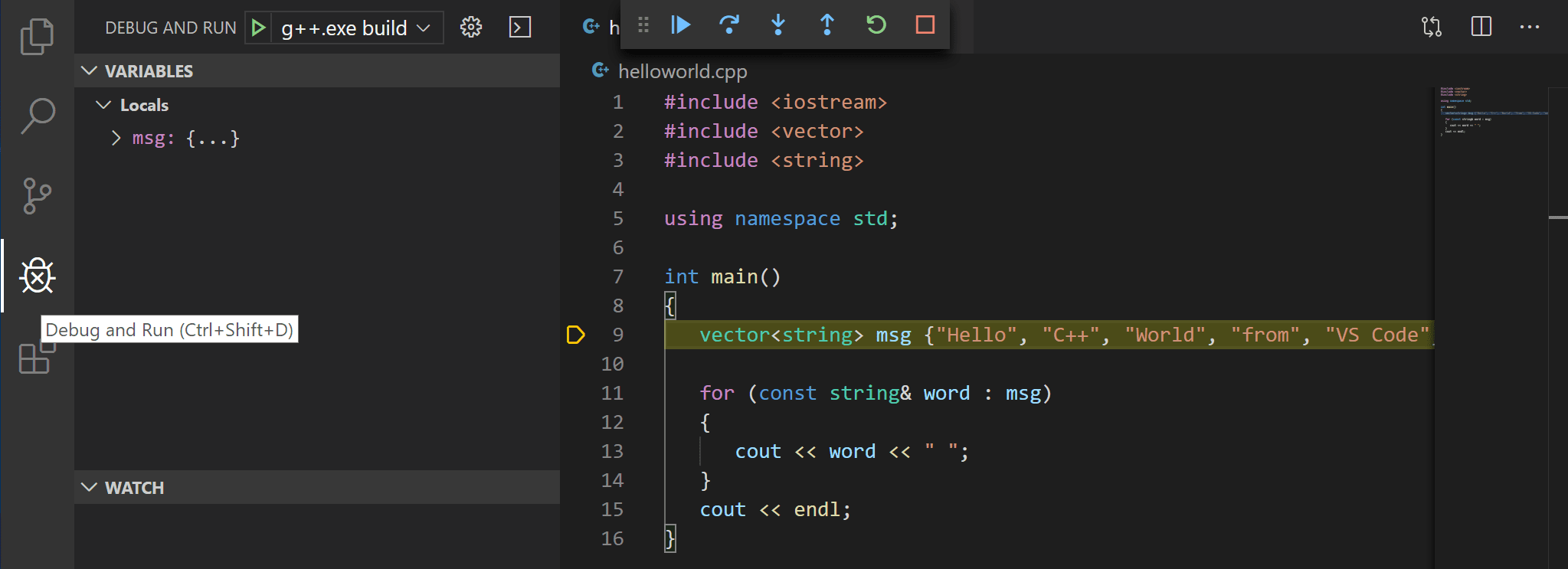 Add gcc to visual studio code