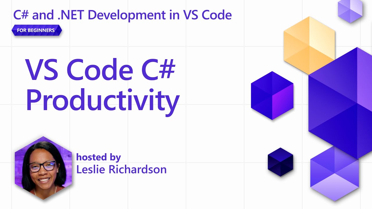 Watch VS Code C# Productivity on YouTube (opens in new tab).