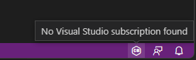 Invalid Visual Studio subscription