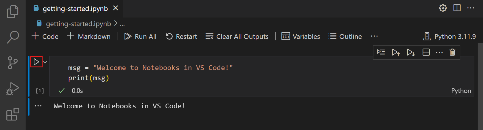 Working With Jupyter Notebooks In Visual Studio Code