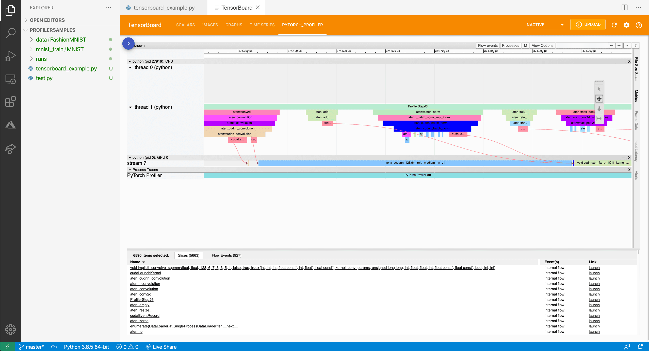 PyTorch Development in Visual Studio Code