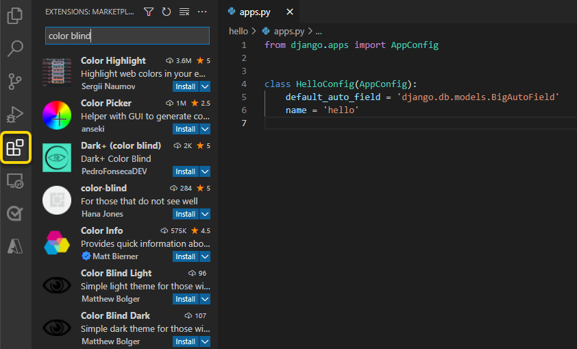 Accessibility In Visual Studio Code