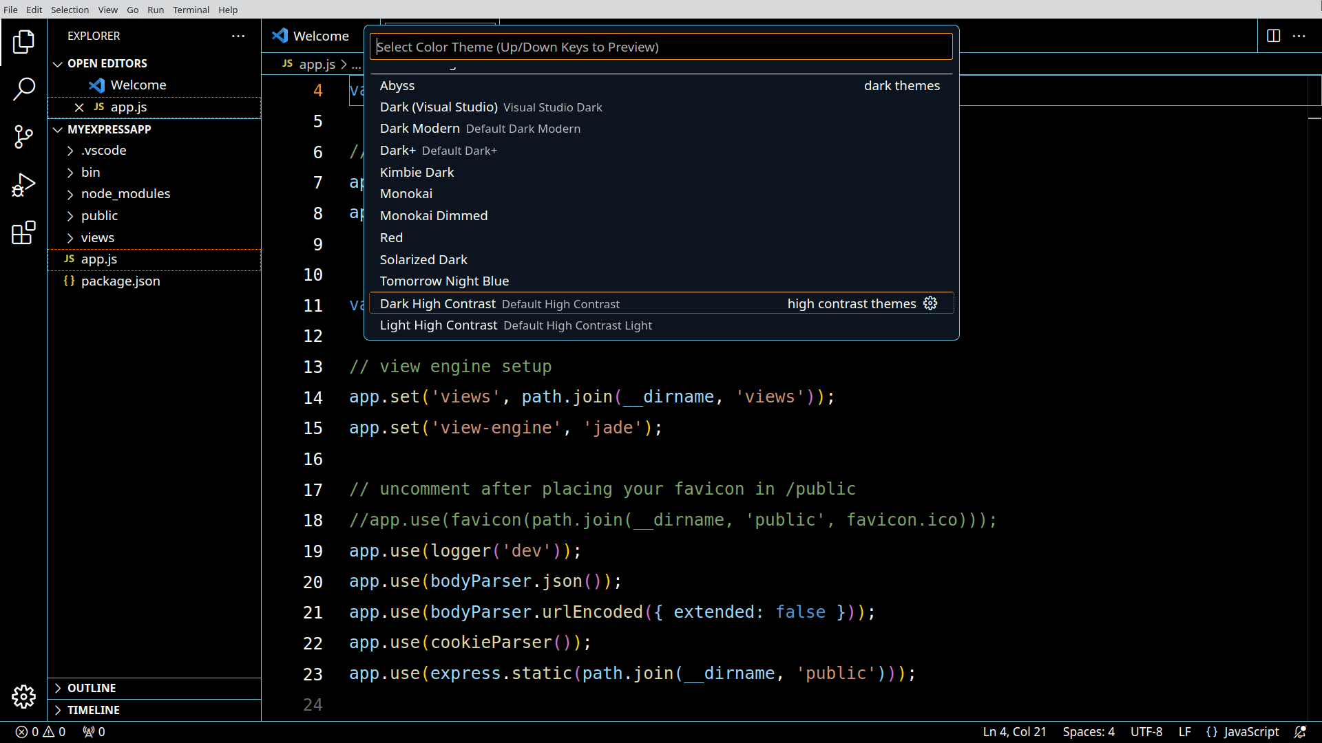 visual studio zoom keyboard shortcut