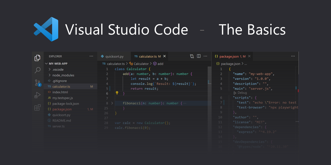 Basic Editing in Visual Studio Code