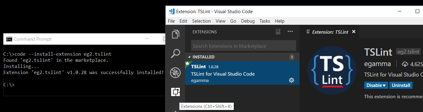 The Visual Studio Code Command-Line Interface