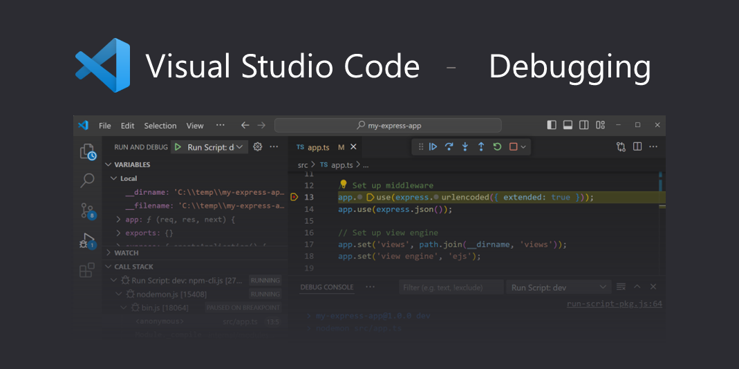 Debugging in Visual Studio Code
