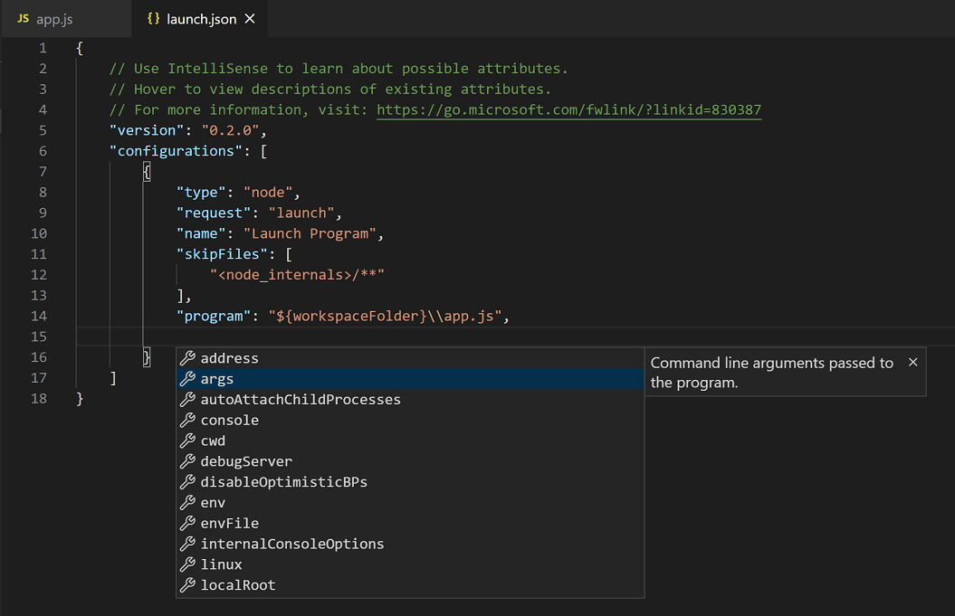 visual studio prettify json