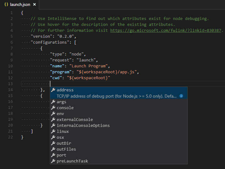 visual studio code javascript