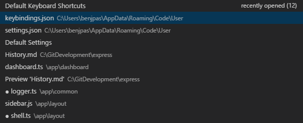 Code Navigation in Visual Studio Code