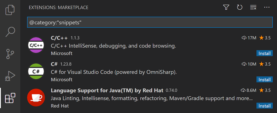 visual studio for mac prop snippet