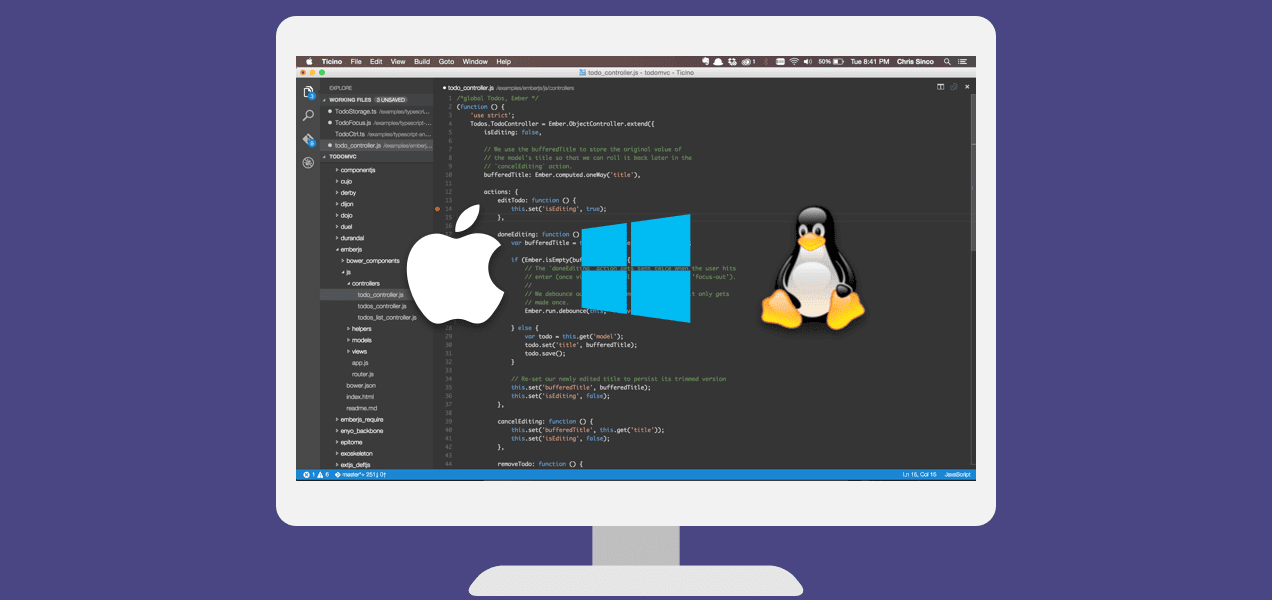 visual studio for mac use