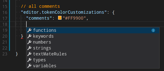 Theme Color  Visual Studio Code Extension API