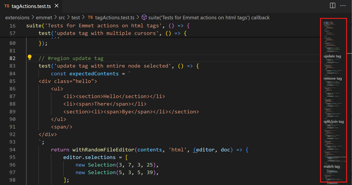 Окно js. Vs code панель инструментов. Minimap в vs code. Visual Studio Minimap. Vscode Windows.