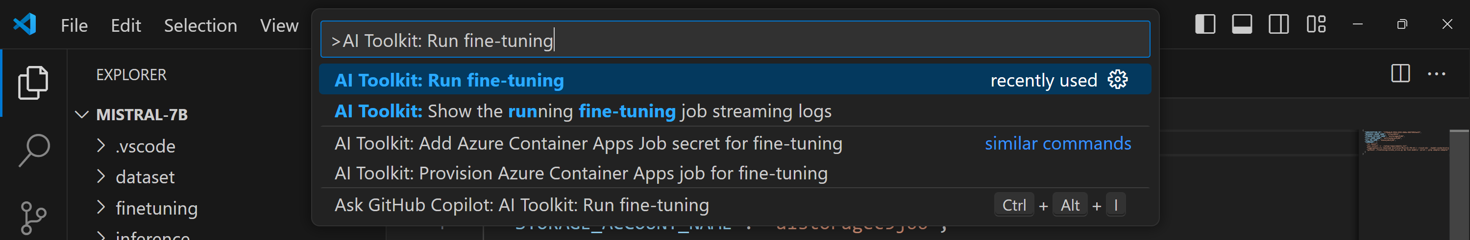 Run Fine-tuning