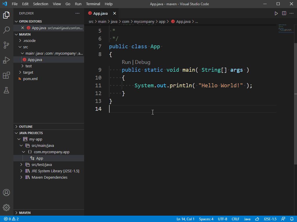 How To Run Java Tests In Visual Studio Code