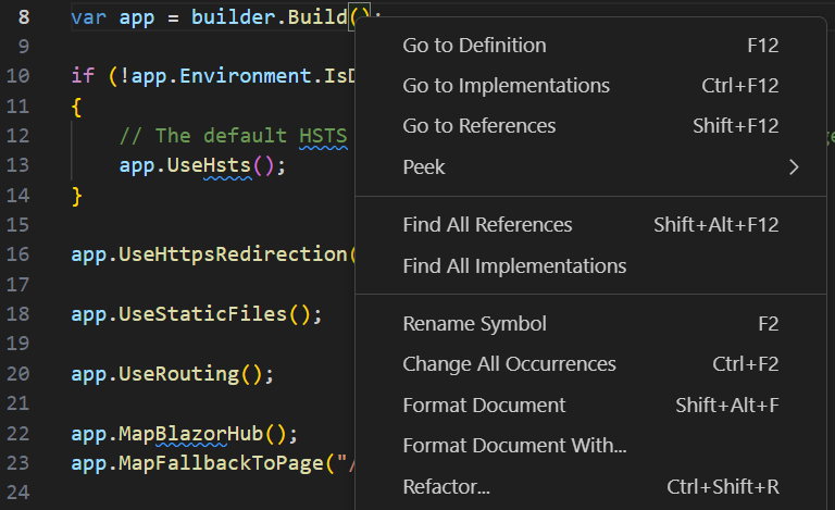 c in visual studio code