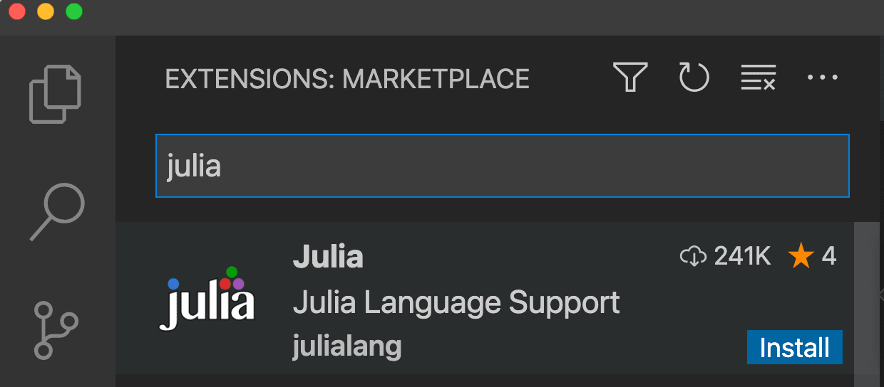 Как компилировать visual studio code julia