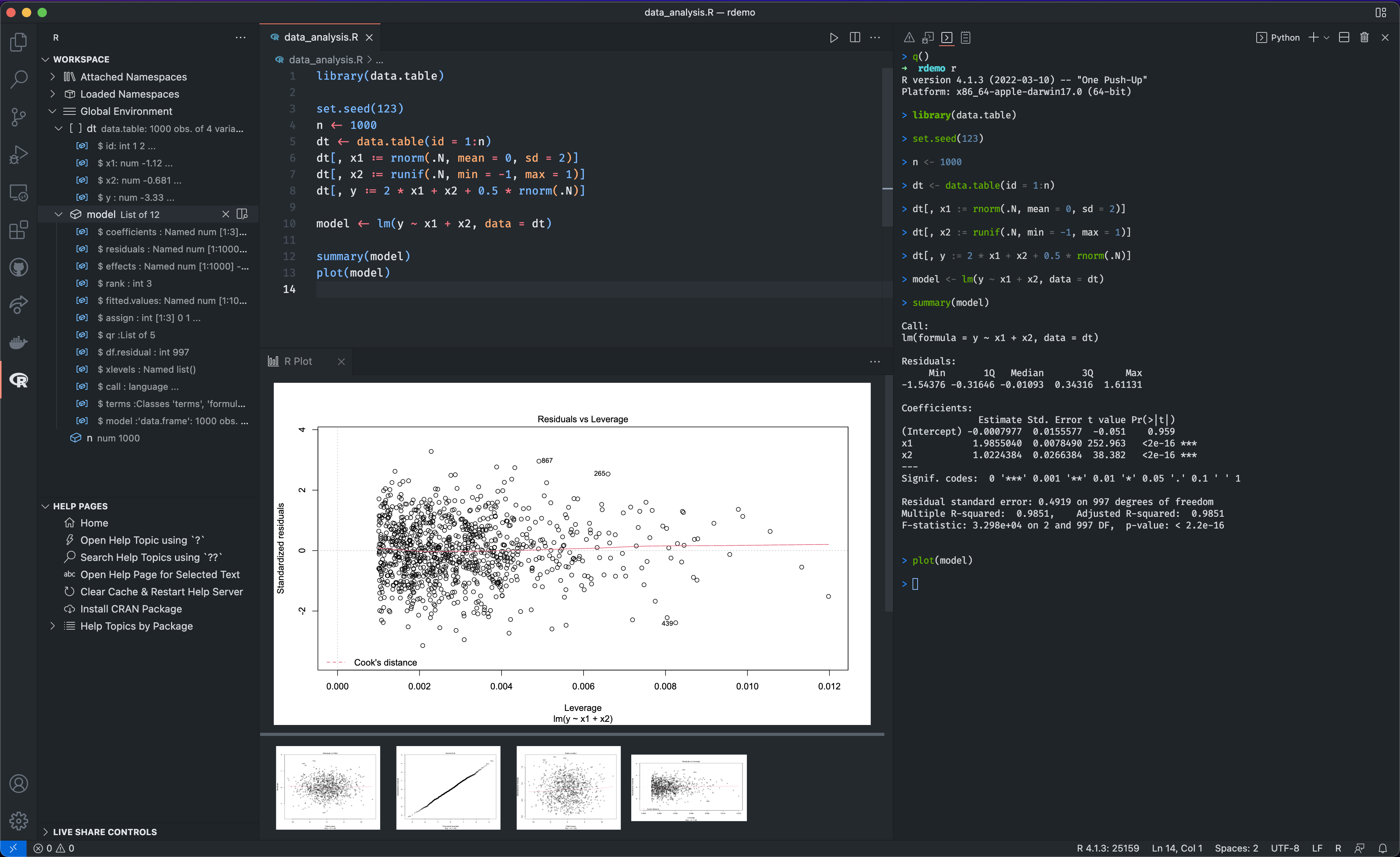 Tutustu 66+ imagen visual studio code r language