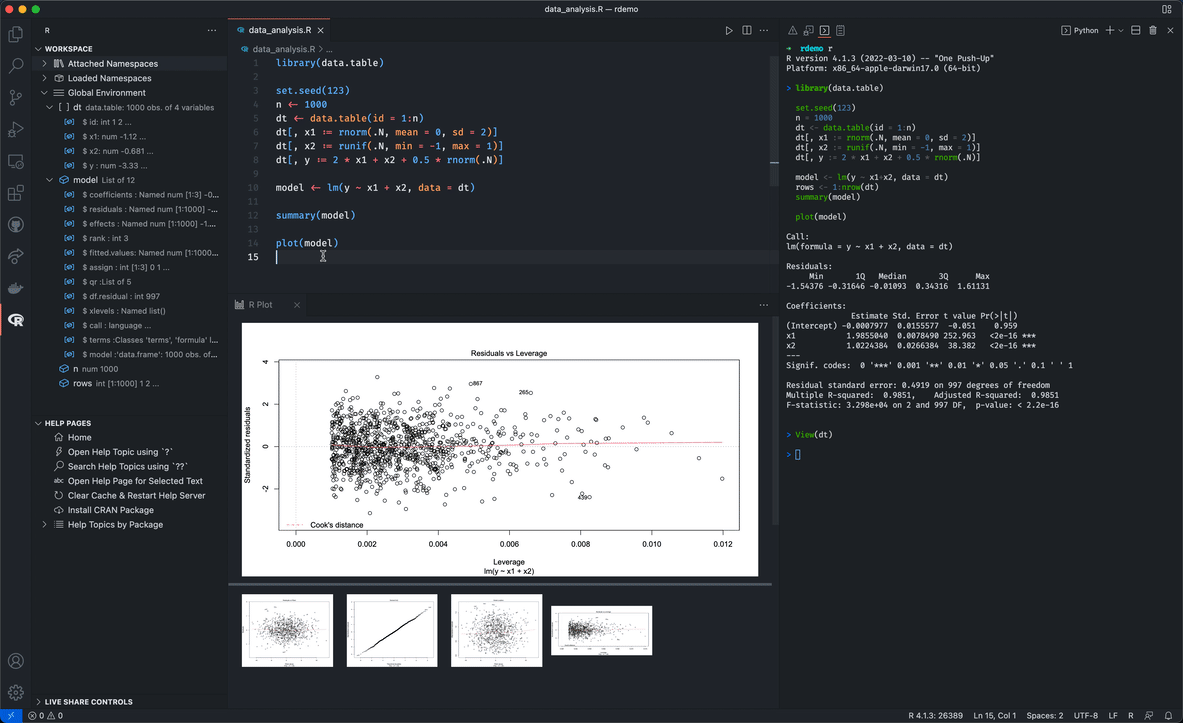 Workspace Viewer