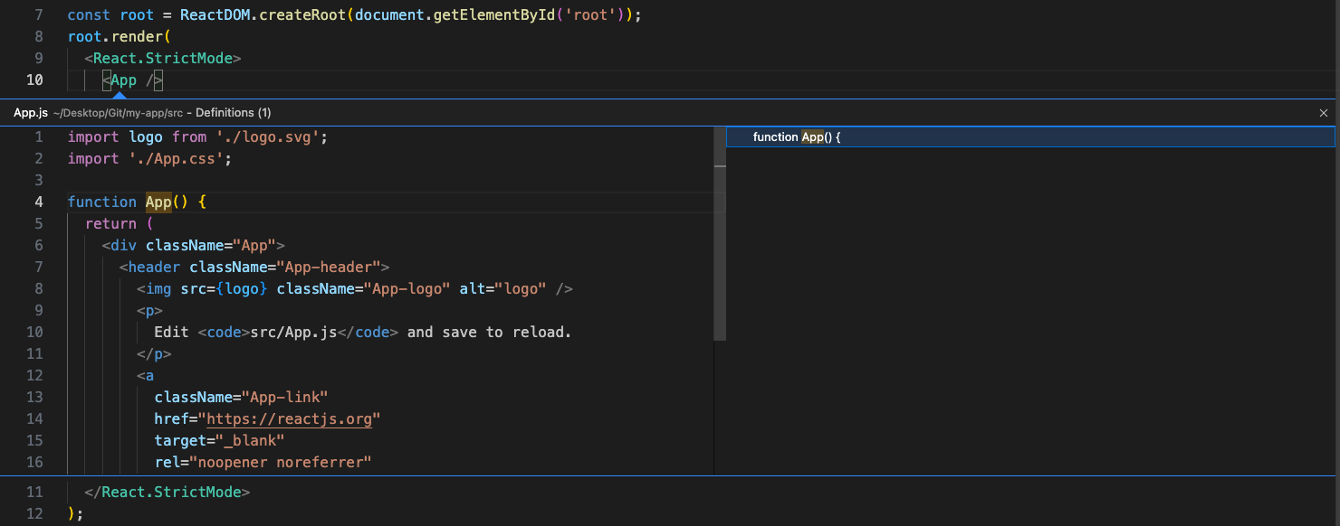 react-js-visual-studio-code