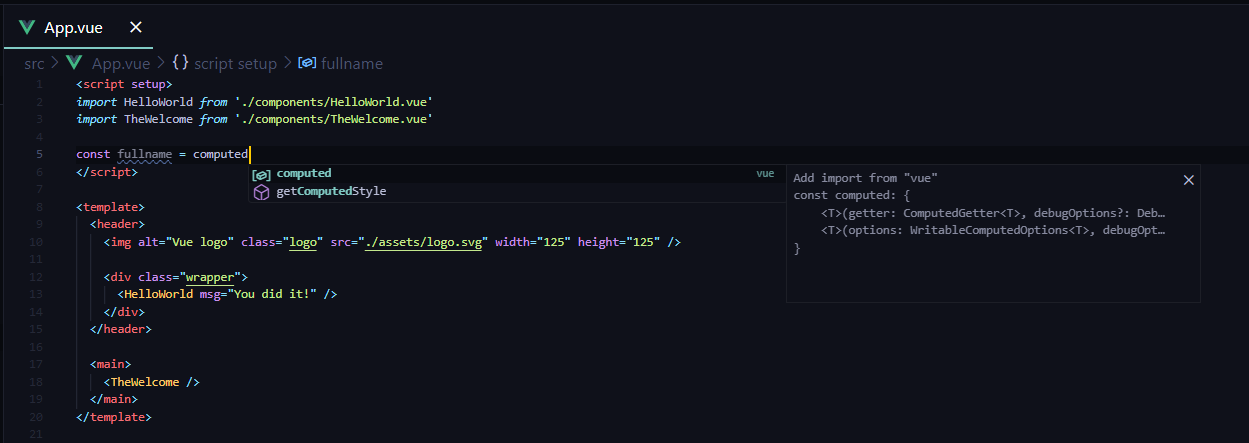 Как открыть проект vue js на visual studio code