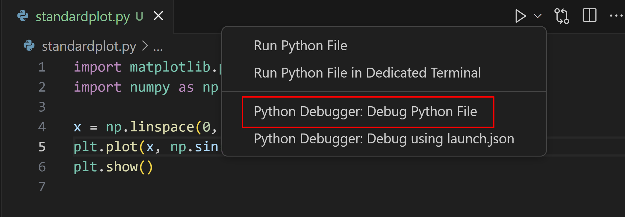 python ms.debug module